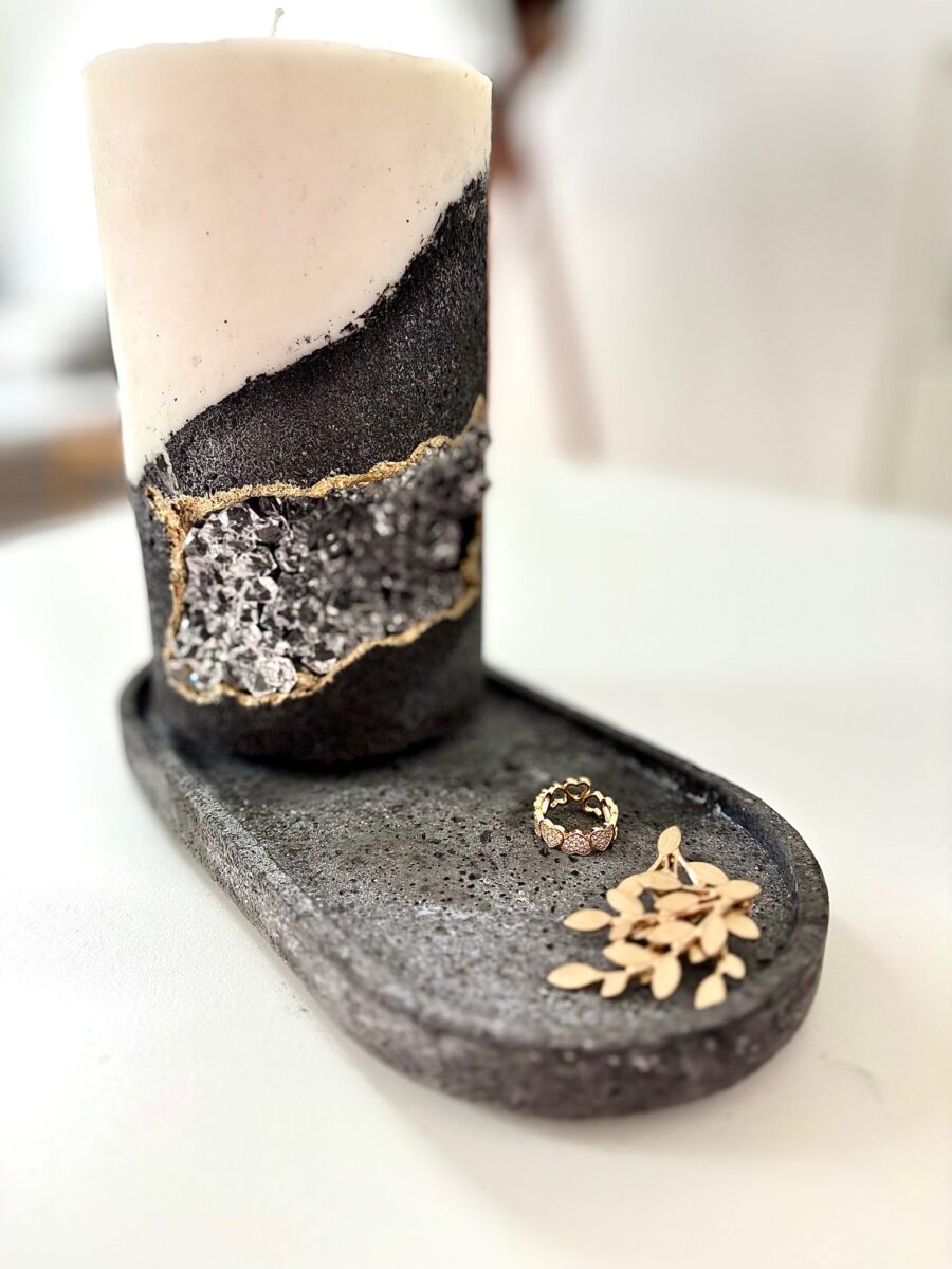 Taca betonowa ciemna