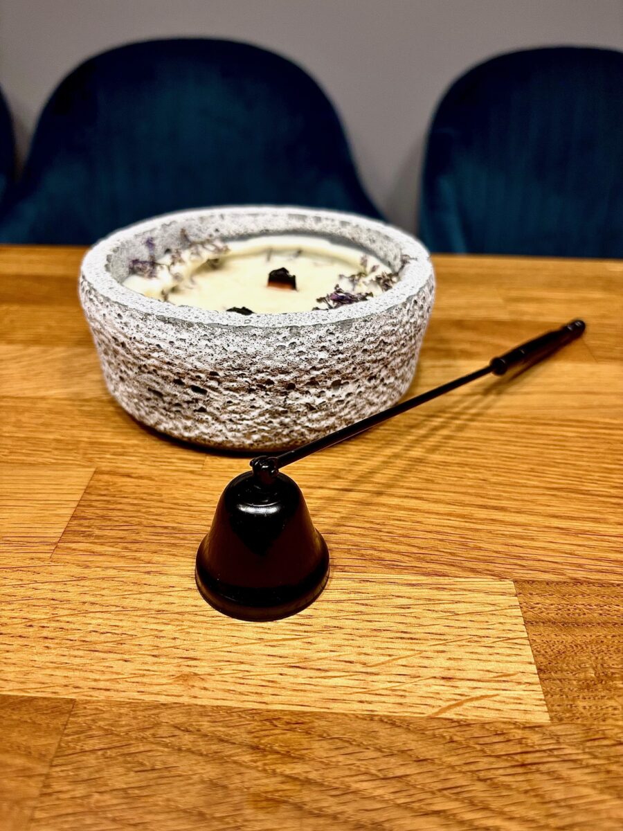 Gasidło do świec czarne